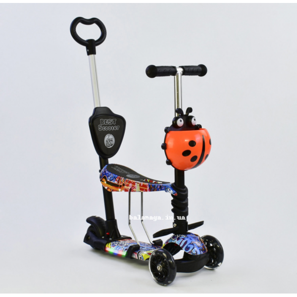 Дитячий самокат 5в1 А 63 Best Scooter Дитячий самокат 5в1 А 63 Best Scooter