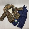 Детский зимний комбинезон на овчине Рост :86-92-98-104