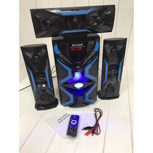 Музыкальный центр 60 W, Bluetooth колонки, акустическая система Era Ear Музыкальный центр 60 W, Bluetooth колонки, акустическая система Era Ear