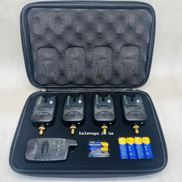 Набір сигналізаторів з пейджером SF 23657 (4+1) Набір сигналізаторів з пейджером SF 23657 (4+1)