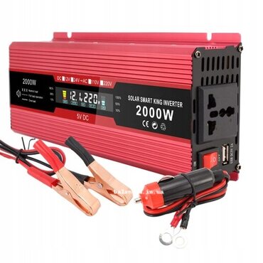 Інвертор 12В-220В 2000W для котла
