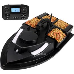Кораблик для приманки човен з GPS та ехолотом для лову коропа