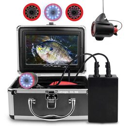 Подводная видеокамера для рыбалки DV3524E (экран 7", 24 LED, кабель 15 м) Подводная видеокамера для рыбалки DV3524E (экран 7", 24 LED, кабель 15 м)