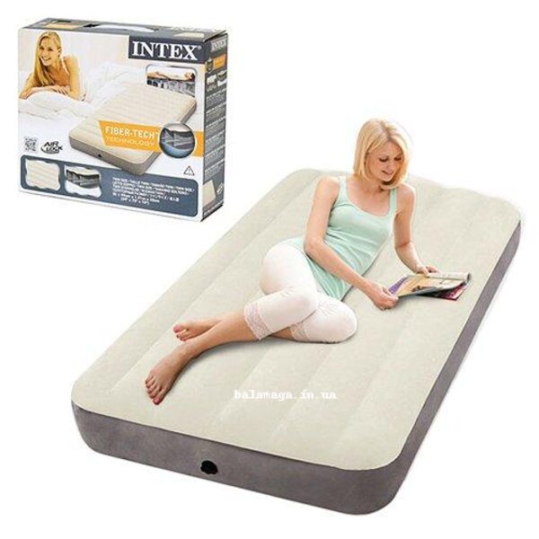 Надувний матрац. Навантаження 136 кг. Intex 64778