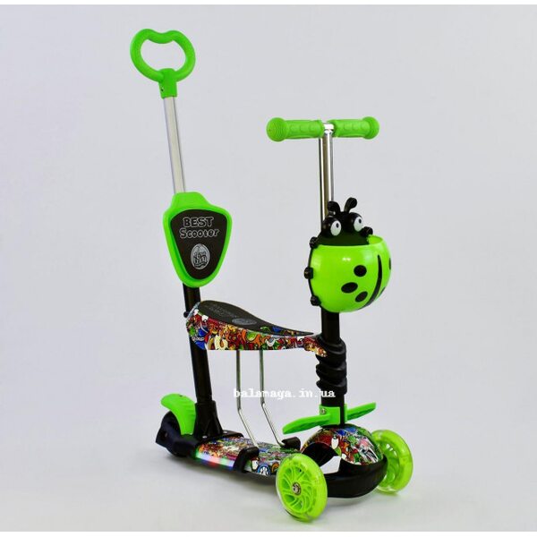 Дитячий самокат 5в1 А 59050 "Best Scooter" Дитячий самокат 5в1 А 59050 "Best Scooter"