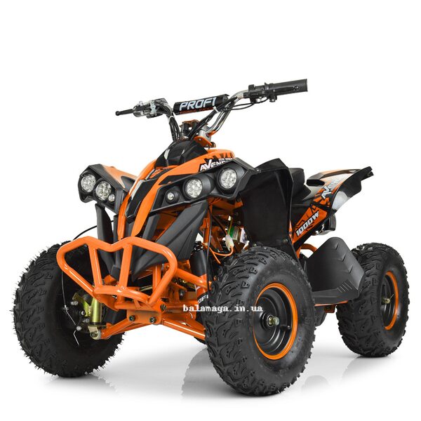 Детский электроквадроцикл. HB-EATV1000Q-7ST V2. Скорость до 26.5 км/ч. Рама: металл. Нагрузка: 65 кг
