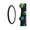 Обруч массажный Hula Hoop. MS 0455. Материал: пластик. Диаметр: 98 см. Черный