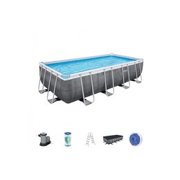 Каркасний басейн Bestway. Тришаровий ПВХ. ДхШхВ: 549х274х122 см. Вага: 135 кг. Фільтр-насос. 56998