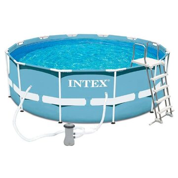 Каркасний басейн. Діаметр 366 см. висота 122 см. 3-х шаровий. Intex 28726 Prism Frame Pool Каркасний басейн. Діаметр 366 см. висота 122 см. 3-х шаровий. Intex 28726 Prism Frame Pool