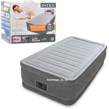 Надувне ліжко з електронасосом 220В. Intex 64412 Надувне ліжко з електронасосом 220В. Intex 64412