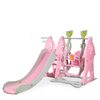 Горка с качелей bambi  SLW-G-6-8. Размер: 148х207х112см. Пластик 