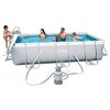 Каркасный бассейн Bestway. Размер ДхШхВ: 412х201х122 см. Насос-фильтр. 56456