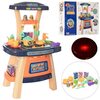 Кухня дитяча 43-63-28 см, Syper Chef 16855 плита, духовка, посуд, продукти Кухня дитяча 43-63-28 см, Syper Chef 16855 плита, духовка, посуд, продукти
