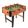 Настольная игра футбол+бильярд на штангах 2в1. Материал: дерево. 6003B-2