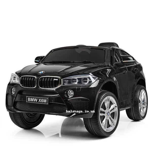 Дитячий електромобіль BMW X6M Швидкість: 3-5км\год. Звукові та світлові ефекти. SD, USB. JJ2199EBLR-2