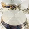Набір посуду з 4 каструль з кришками (2.1/2.9/3.9/6.2 л)