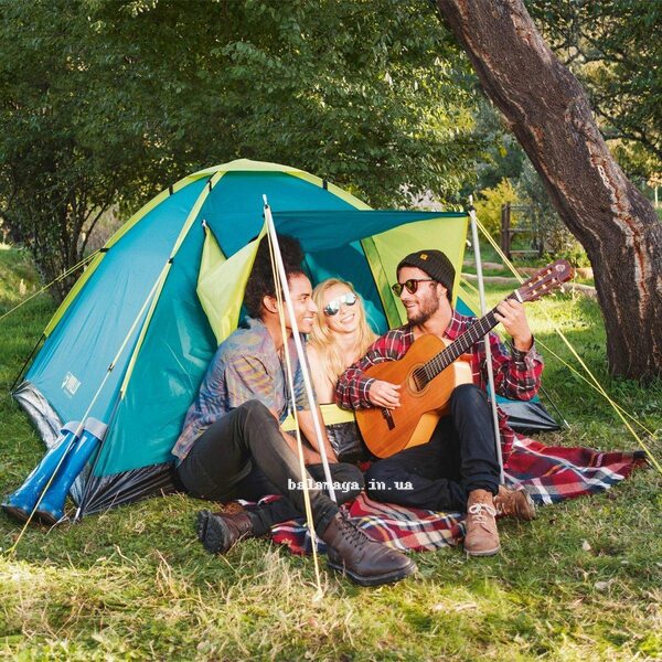 Палатка 3-х местная 210х210х120 см.Вес: 2.7 кг. Устойчивая конструкции.Bestway 68088 Палатка 3-х местная 210х210х120 см.Вес: 2.7 кг. Устойчивая конструкции.Bestway 68088