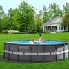 Круглий каркасний басейн Intex. Фільтр-насос, драбина, підстилка, тент. Діаметр: 488 см. Вага: 109 кг Круглий каркасний басейн Intex. Фільтр-насос, драбина, підстилка, тент. Діаметр: 488 см. Вага: 109 кг