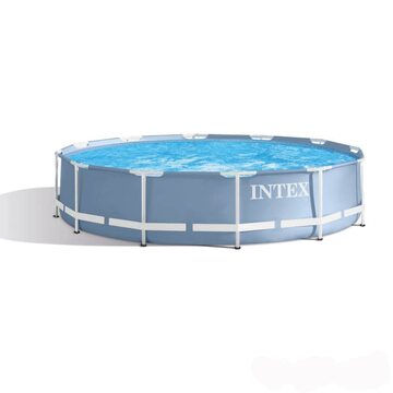 Каркасні басейну. Діаметр 366. Висота 76. Об'єм води 6503 л. intex 28710 Каркасні басейну. Діаметр 366. Висота 76. Об'єм води 6503 л. intex 28710