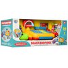 Игрушечный кассовый аппарат с микрофоном, калькулятор, весы LIMO TOY 7018